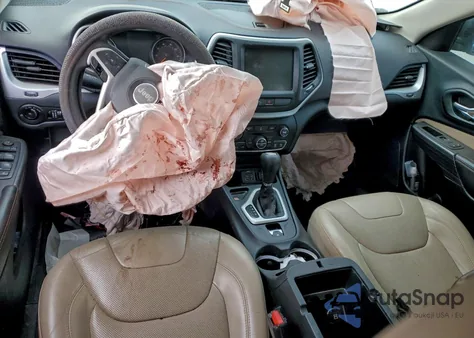 2015 Jeep Cherokee Limited z USA, uszkodzony, nr VIN 1C4PJLDB2FW657462